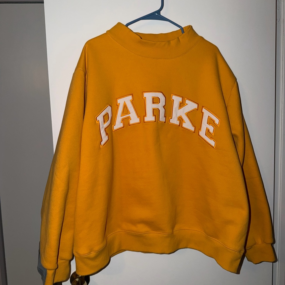 Parke Apricot Mockneck